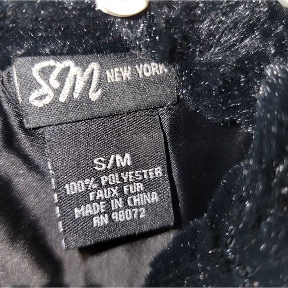Sm New York Faux Fur Vest Size Small/Medium - Picture 4 of 7